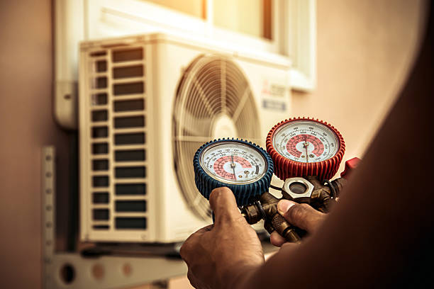 Professional Hvac technician working in Scipio, IN